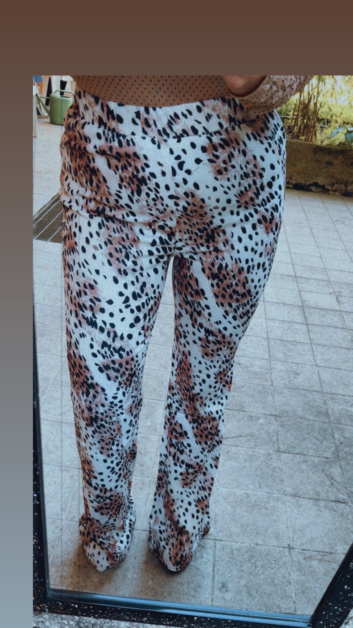 pantalone animalier